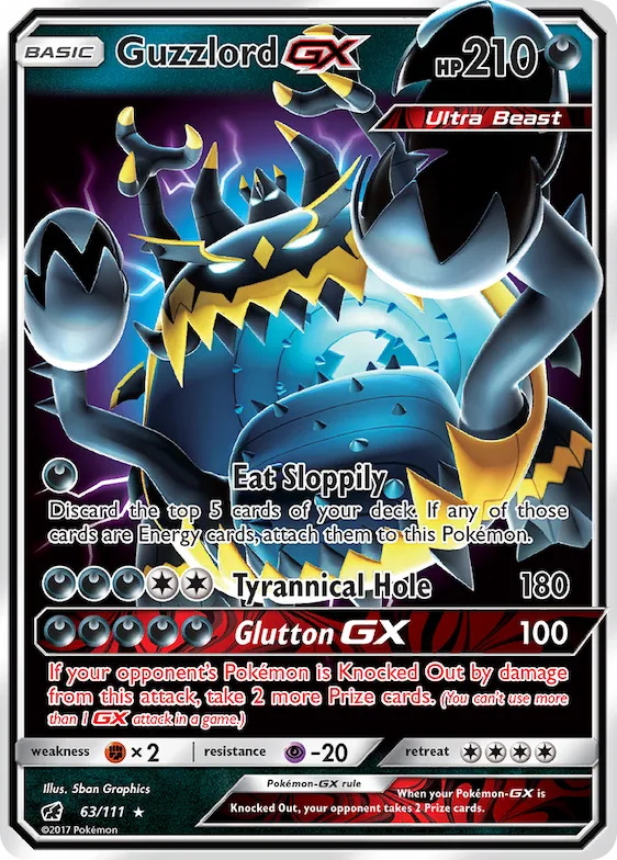 Guzzlord-GX #63 – Crimson Invasion