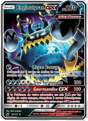 Engloutyran GX n° 63 – Invasion Carmin