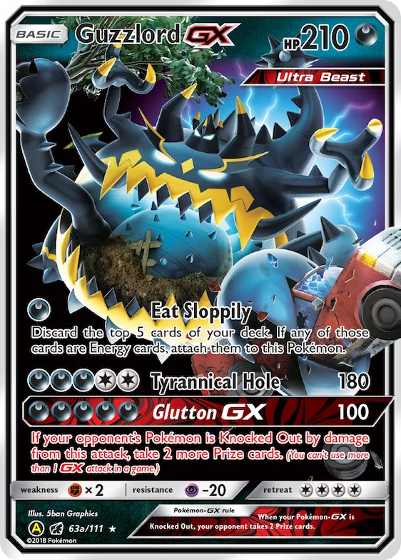 Guzzlord-GX #63a – Crimson Invasion