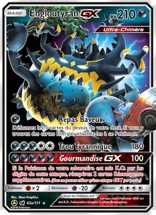 Engloutyran-GX n° 63a – Invasion Carmin