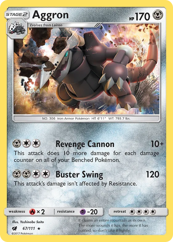 Aggron #67 – Crimson Invasion