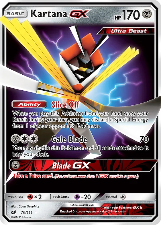 Kartana-GX #70 – Crimson Invasion