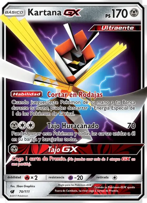 Kartana GX 70 – Invasión Carmesí