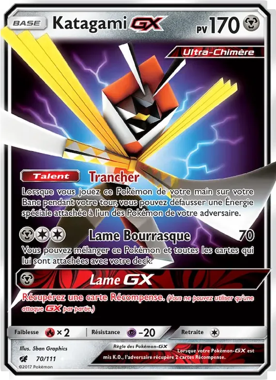 Katagami GX 70 – Invasion Carmin