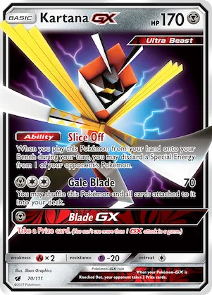 Kartana-GX #70 – Crimson Invasion