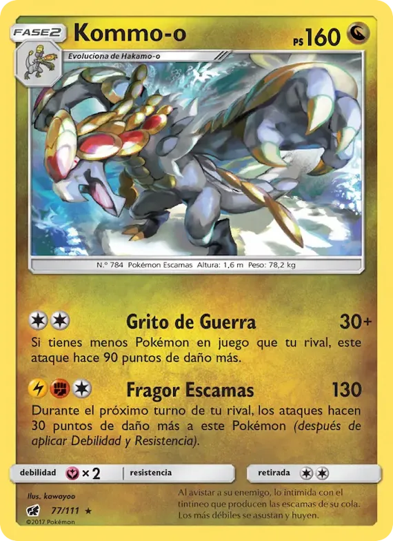 Kommo-o 77 – Invasión Carmesí
