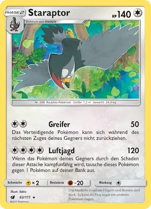 Staraptor Nr. 83 – Crimson Invasion