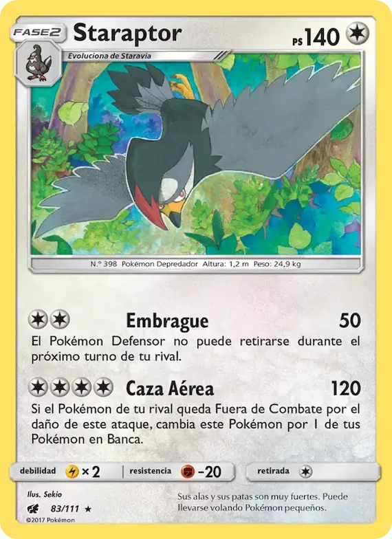 Staraptor 83 – Invasión Carmesí
