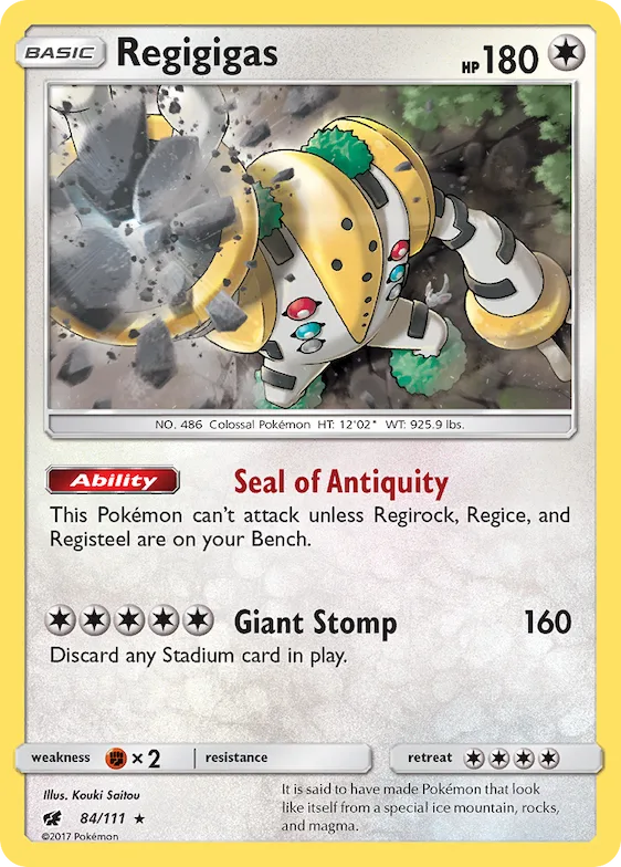 Regigigas #84 – Crimson Invasion
