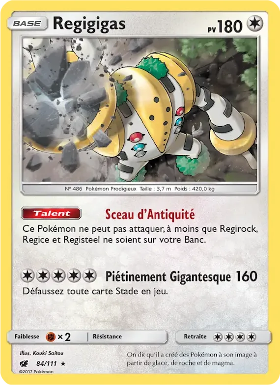 Regigigas 84 – Invasion Carmin