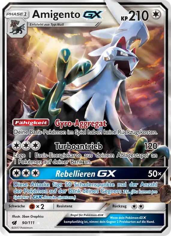 Amigento GX 90 – Aufziehen der Sturmröte