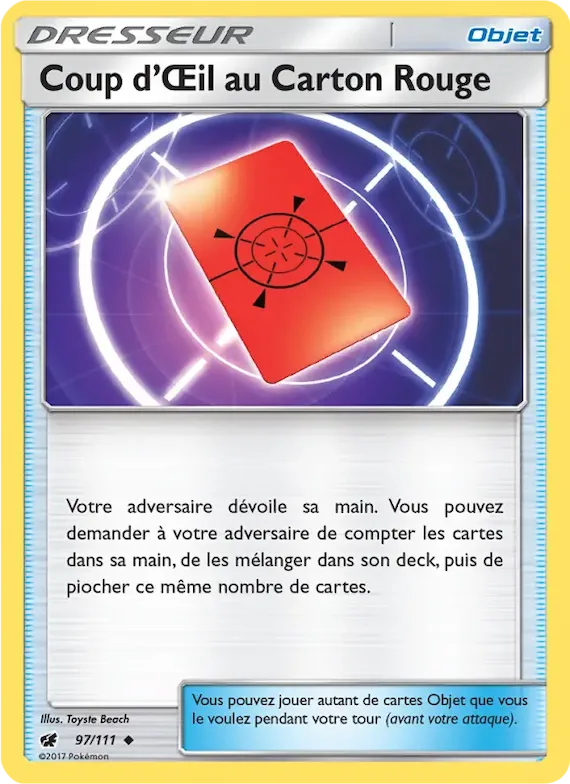 Coup d’Œil au Carton Rouge 97 – Invasion Carmin