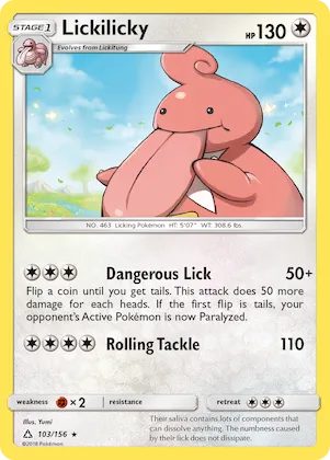Lickilicky #103 – Ultra Prism