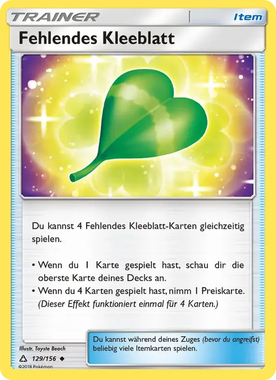 Fehlendes Kleeblatt 129 – Ultra-Prisma