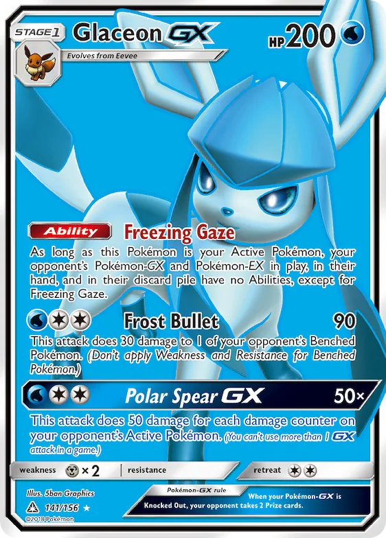 Glaceon-GX #141 – Ultra Prism
