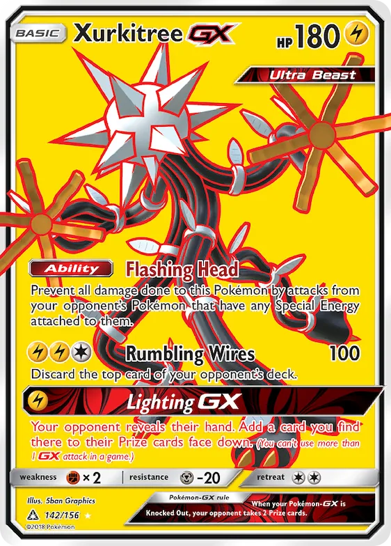 Xurkitree-GX #142 – Ultra Prism