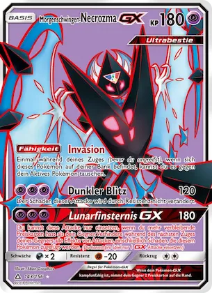 Morgenschwingen-Necrozma GX Nr. 143 – Ultra Prism