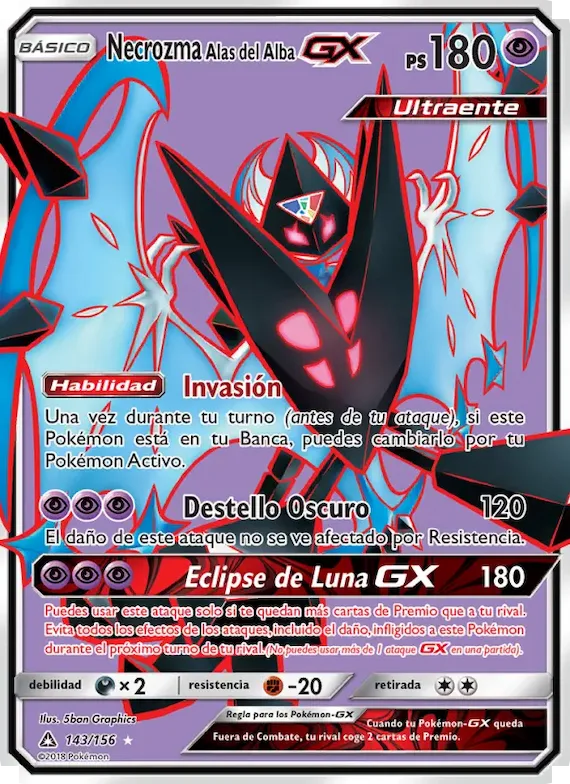 Necrozma Alas del Alba GX 143 – Ultraprisma