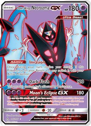 Dawn Wings Necrozma-GX #143 – Ultra Prism