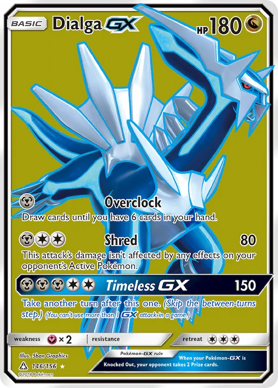 Dialga-GX #146 – Ultra Prism