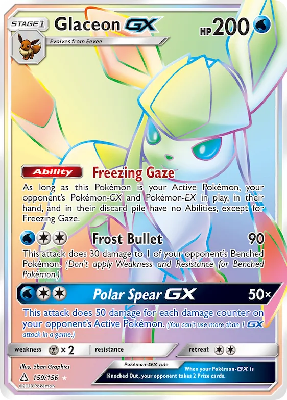 Glaceon-GX #159 – Ultra Prism