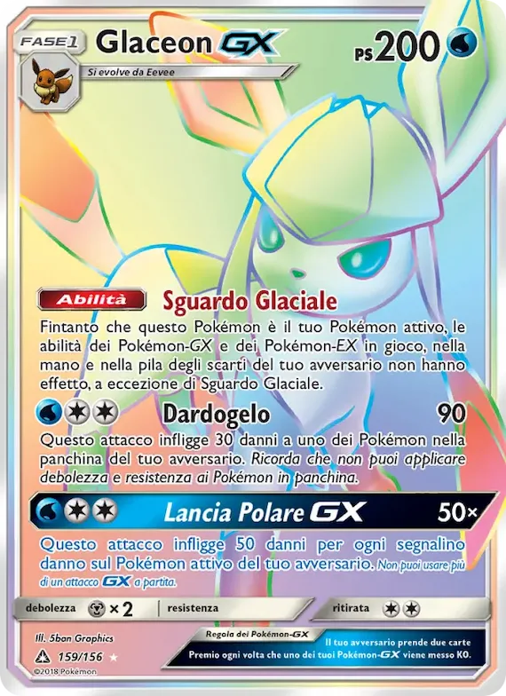 Glaceon GX 159 – Ultraprisma