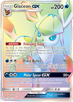 Glaceon-GX #159 – Ultra Prism