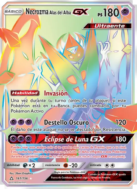 Necrozma Alas del Alba GX 161 – Ultraprisma