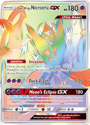 Dawn Wings Necrozma-GX #161 – Ultra Prism
