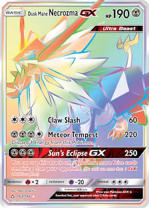 Dusk Mane Necrozma-GX #163 – Ultra Prism