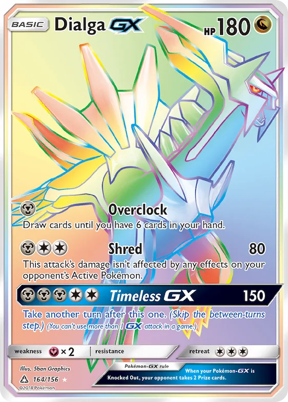 Dialga-GX #164 – Ultra Prism