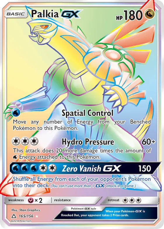 Palkia-GX #165 – Ultra Prism