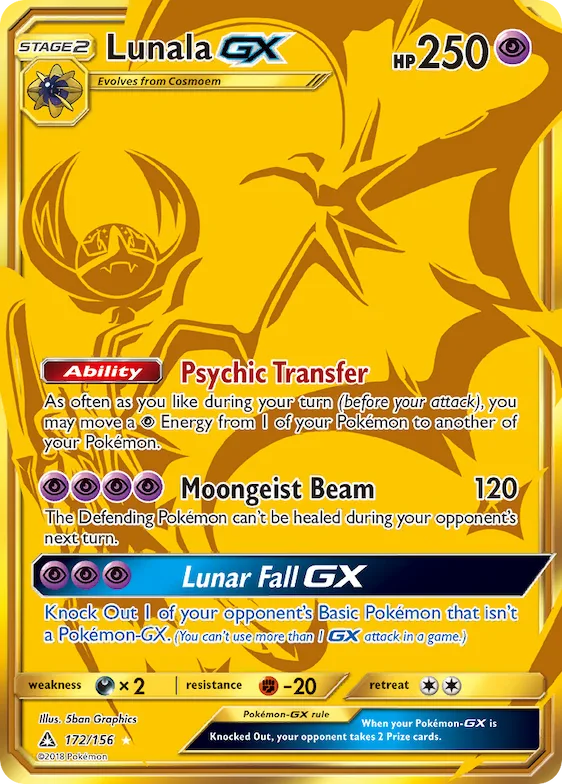 Lunala-GX #172 – Ultra Prism