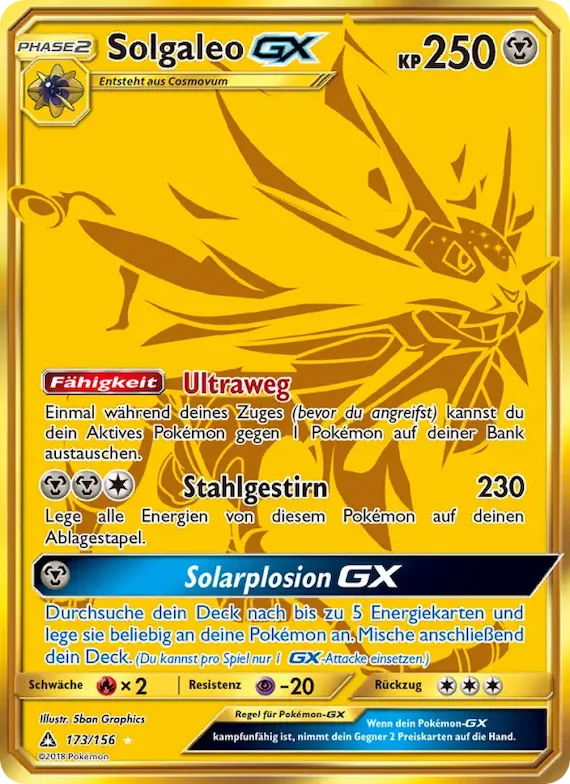 Solgaleo GX 173 – Ultra-Prisma