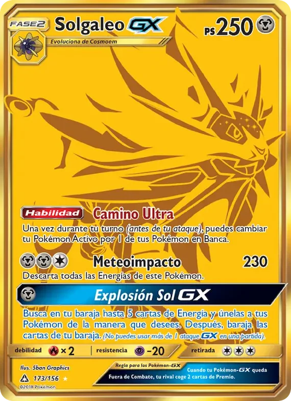 Solgaleo GX 173 – Ultraprisma