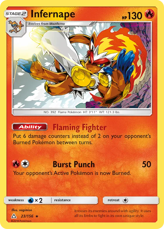 Infernape #23 – Ultra Prism