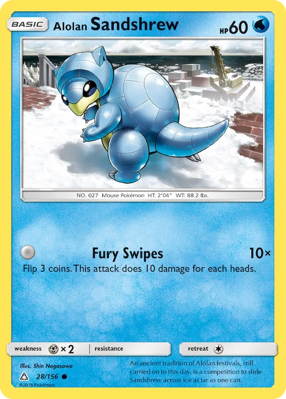 Sandshrew de Alola 28 – Ultra Prisma