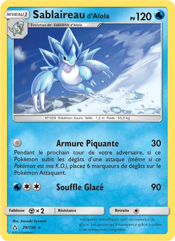Sablaireau d’Alola 29 – Ultra-Prisme