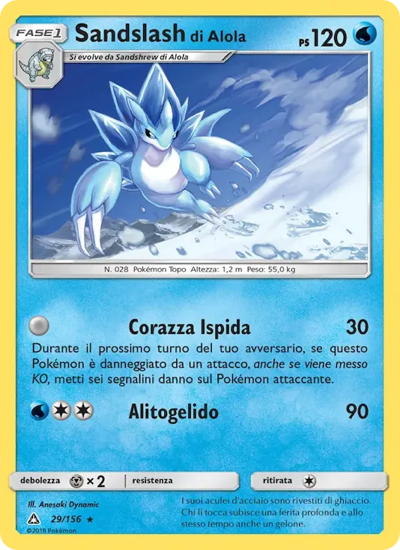 Sandslash di Alola 29 – Ultraprisma