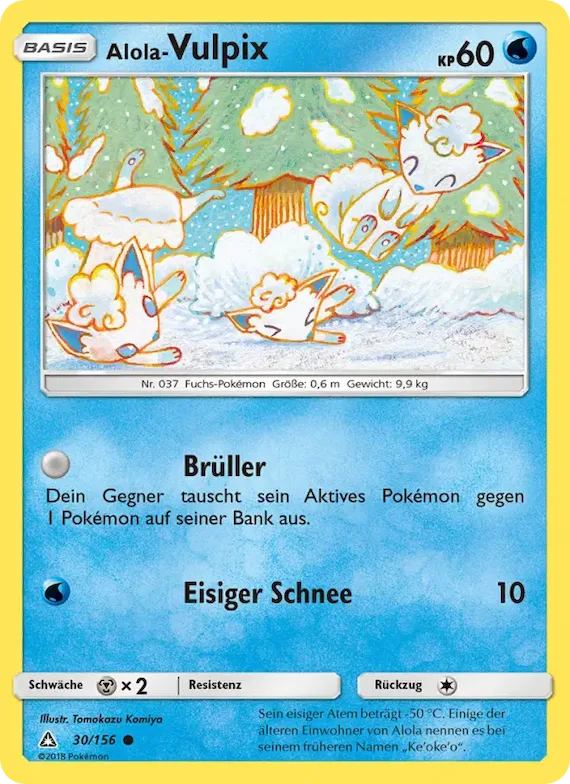 Alola Vulpix 30 – Ultra-Prisma
