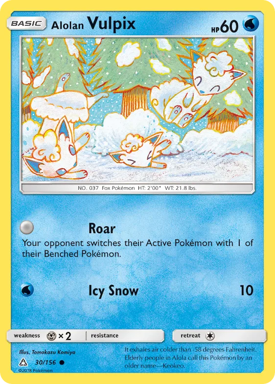 Alolan Vulpix #30 – Ultra Prism
