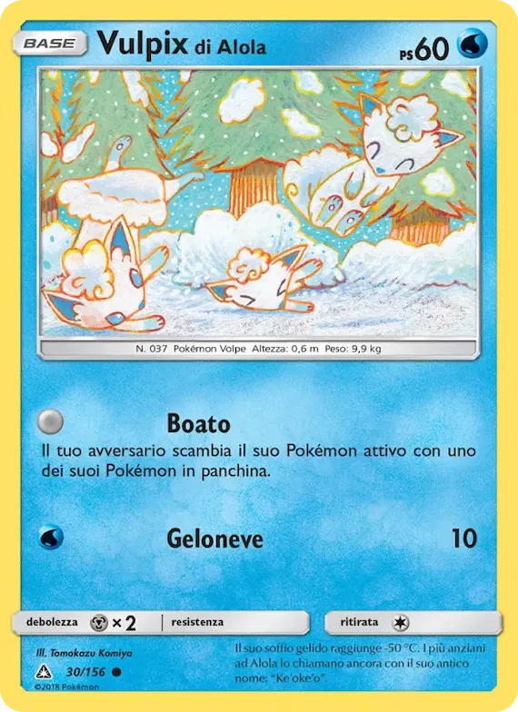 Vulpix di Alola 30 – Ultraprisma
