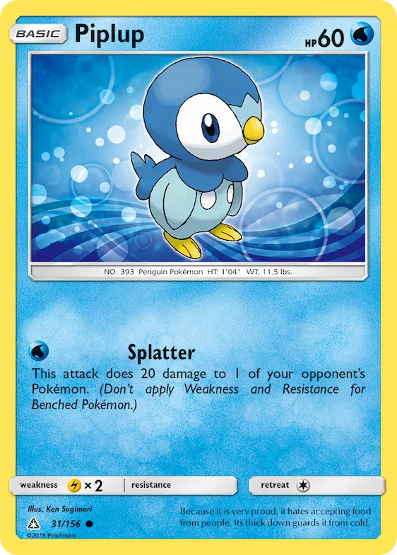 Piplup 31 – Ultra Prisma