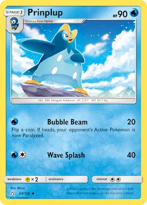 Prinplup #33 – Ultra Prism