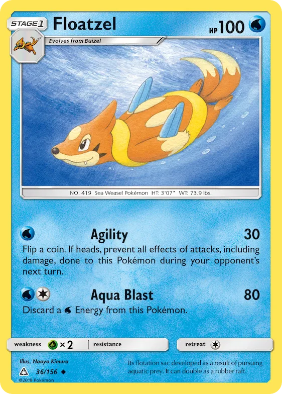 Floatzel 36 – Ultra Prisma