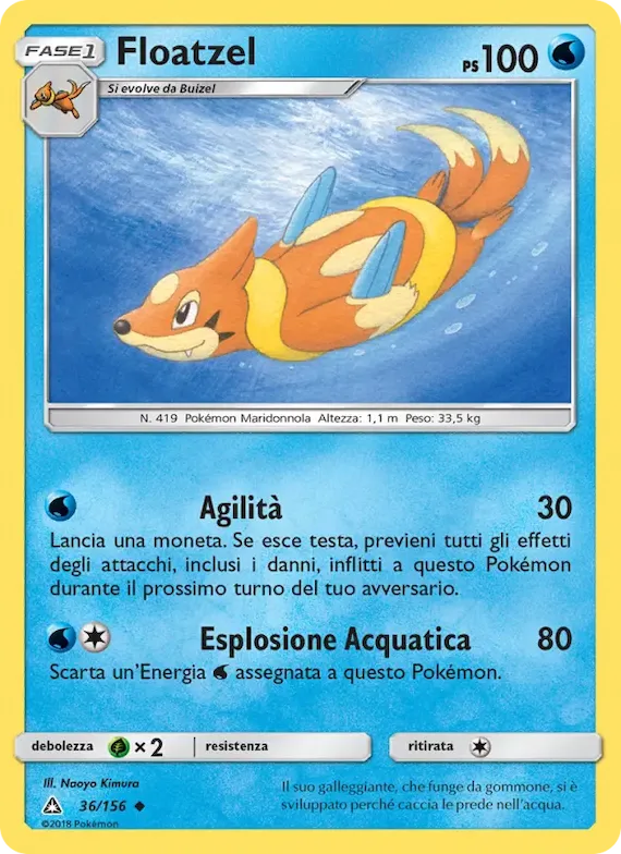 Floatzel 36 – Ultraprisma