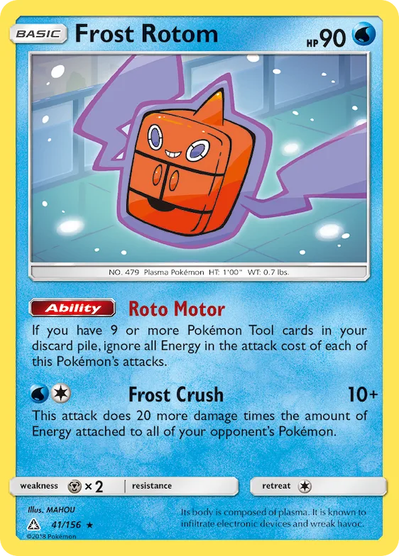 Frost Rotom #41 – Ultra Prism