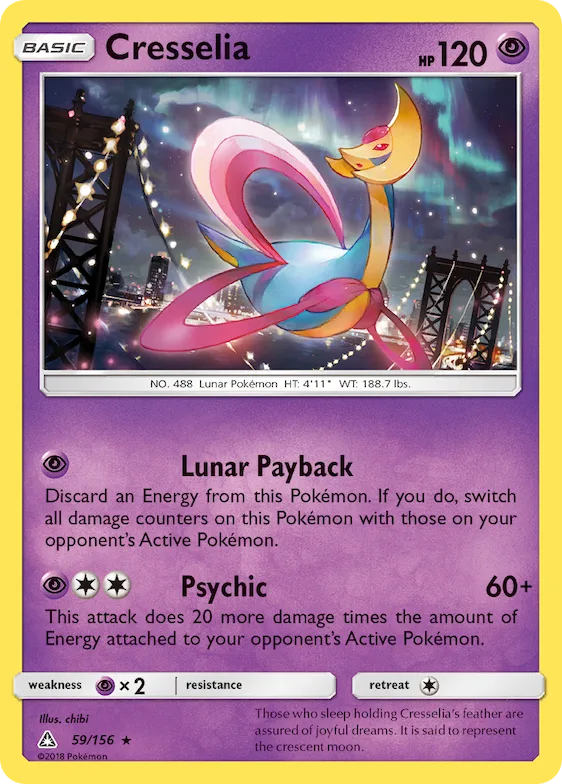 Cresselia #59 – Ultra Prism