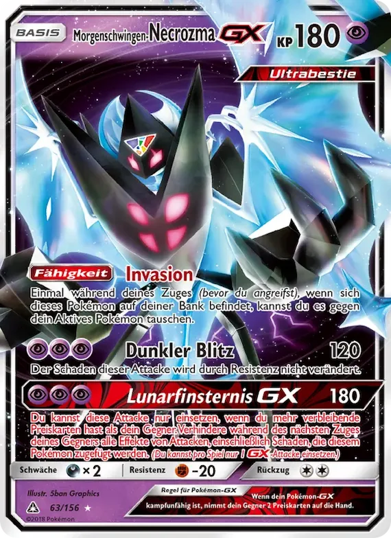 Morgenschwingen-Necrozma GX 63 – Ultra-Prisma
