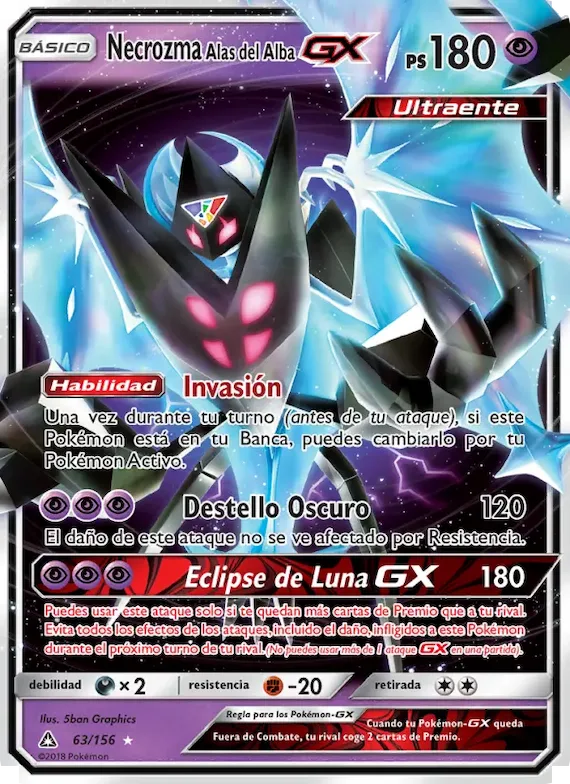 Necrozma Alas del Alba GX 63 – Ultraprisma
